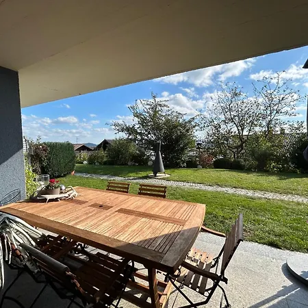 Alpenblick Mit Garten -panoramasauna- דירה