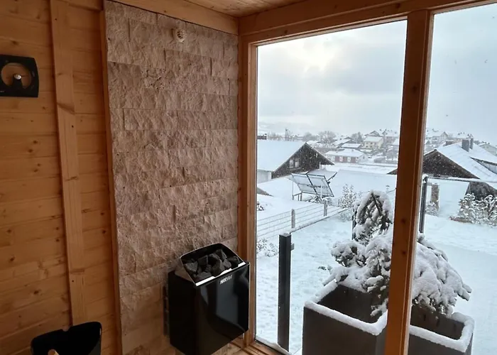 Alpenblick Mit Garten -panoramasauna- Kirchdorf im Wald